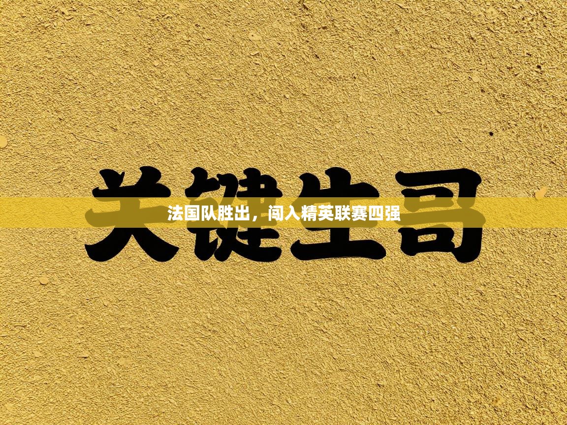 法国队胜出，闯入精英联赛四强  第2张